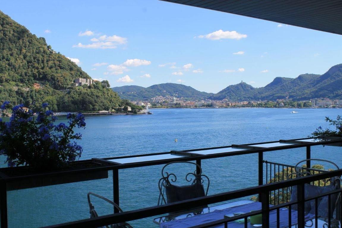 Lakeviewcabin - King Room With Balcony Como Exterior photo